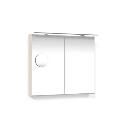 Spegelskåp Macro Design Crown med Rampbelysning LED