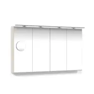 Spegelskåp Macro Design Crown med Rampbelysning LED