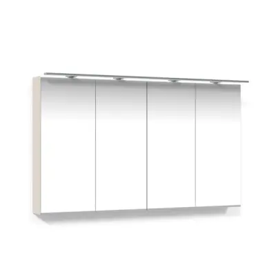 Spegelskåp Macro Design Crown med Rampbelysning LED