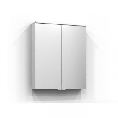 SPEGELSKÅP SAREK VIT LED EL 2HYLL 60X15,1X71,6CM | Beijerbygg Byggmaterial