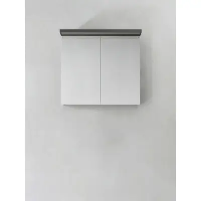 SPEGELSKÅP STORE LEDPROFIL ANTRACIT 800 | Beijerbygg Byggmaterial