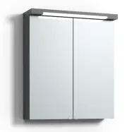 Spegelskåp Svedbergs Top-Line Grå