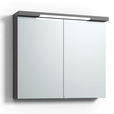 Spegelskåp Svedbergs Top-Line Grå