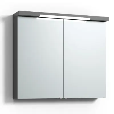 Spegelskåp Svedbergs Top-Line Grå