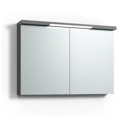 Spegelskåp Svedbergs Top-Line Grå