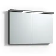 Spegelskåp Svedbergs Top-Line Grå