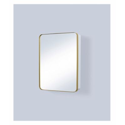 Svedbergs Holger Spegelskåp Guld Matt