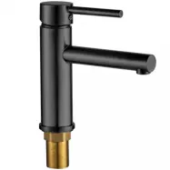 Tvättställsblandare i mässing | Mila - Svart