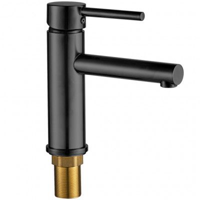 Tvättställsblandare i mässing | Mila - Svart