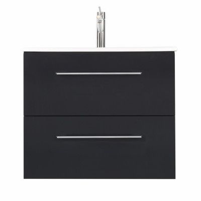 Tvättställsskåp Arredo Spirit Svart