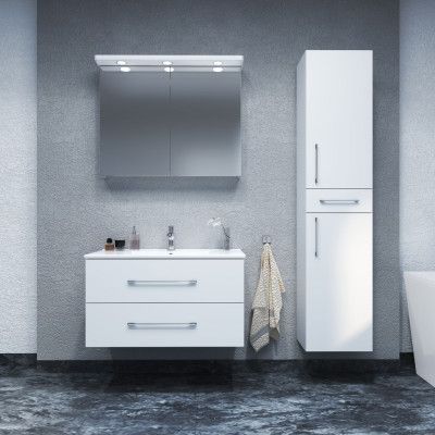 Tvättställsskåp Arredo Spirit Vit