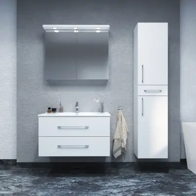 Tvättställsskåp Arredo Spirit Vit