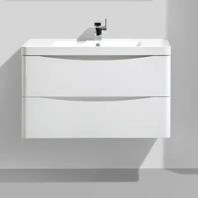 Tvättställsskåp Bathlife Utrymme Vit