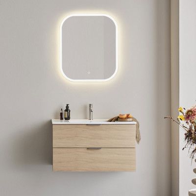 Tvättställsskåp Hafa Go 2 Lådor Ek