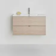 Tvättställsskåp Hafa Go 2 Lådor Ek med Tvättställ