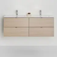 Tvättställsskåp Hafa Go 2 Lådor Ek med Tvättställ