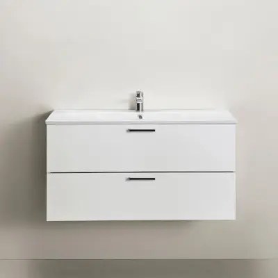 Tvättställsskåp Hafa Go 2 Lådor med Tvättställ