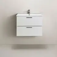 Tvättställsskåp Hafa Go 2 Lådor Vit med Tvättställ