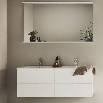 Tvättställsskåp Hafa Go 2x2 Lådor med Tvättställ