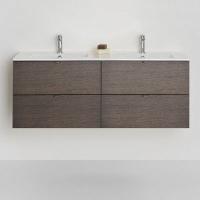 Tvättställsskåp Hafa Go 2x2 Lådor EK med Tvättställ