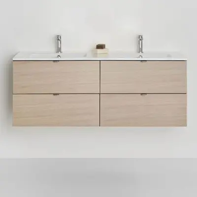 Tvättställsskåp Hafa Go 2x2 Lådor EK med Tvättställ