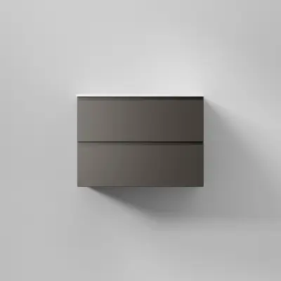 Tvättställsskåp INR Core Grip med 2 Lådor