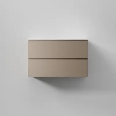 Tvättställsskåp INR Core Grip med 2 Lådor