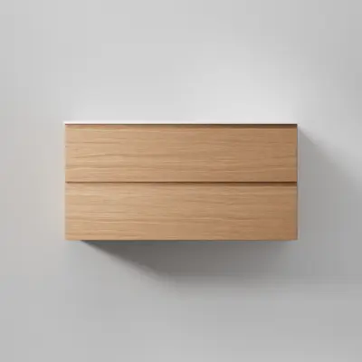 Tvättställsskåp INR Core Grip med 2 Lådor