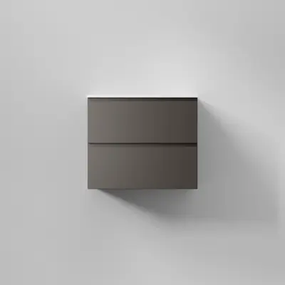 Tvättställsskåp INR Core Grip med 2 Lådor