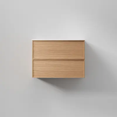 Tvättställsskåp INR Core Sense med 2 Lådor