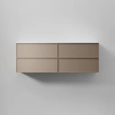 Tvättställsskåp INR Core Sense med 4 Lådor