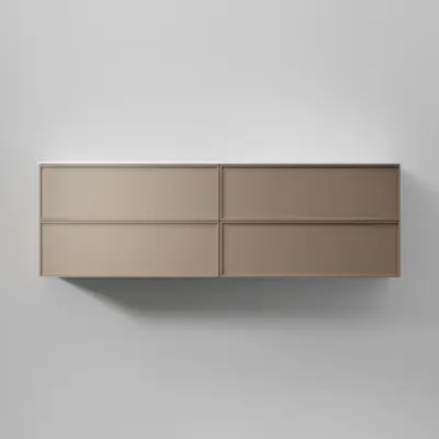 Tvättställsskåp INR Core Sense med 4 Lådor