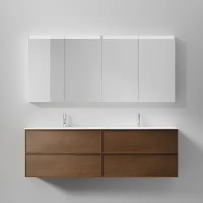 Tvättställsskåp INR Core Sense med 4 Lådor