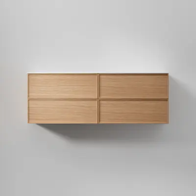 Tvättställsskåp INR Core Sense med 4 Lådor