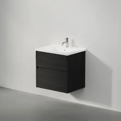 Tvättställsskåp INR Grand Grip med 2 Lådor