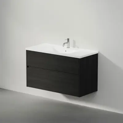 Tvättställsskåp INR Grand Grip med 2 Lådor