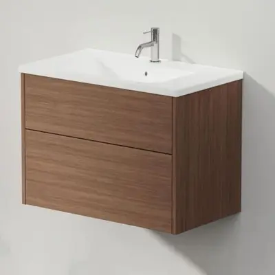 Tvättställsskåp INR Grand Solid med 2 Lådor