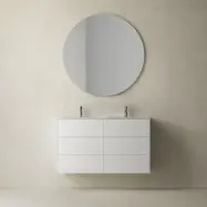 Tvättställsskåp INR Terra Solid Dubbel med 6 Lådor