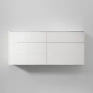 Tvättställsskåp INR Terra Solid Dubbel med 6 Lådor