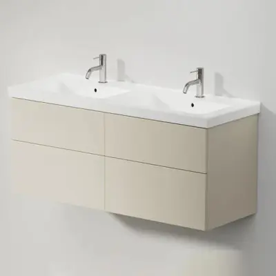 Tvättställsskåp INR Viskan Solid 1200 Dubbel