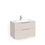 Tvättställsskåp Macro Design Crown Grip Med Glastvättställ