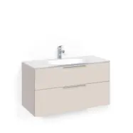 Tvättställsskåp Macro Design Crown Grip Med Glastvättställ