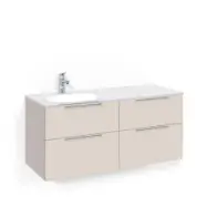 Tvättställsskåp Macro Design Crown Grip Med Glastvättställ