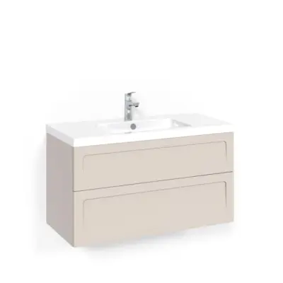 Tvättställsskåp Macro Design Crown Ramlucka Light 45