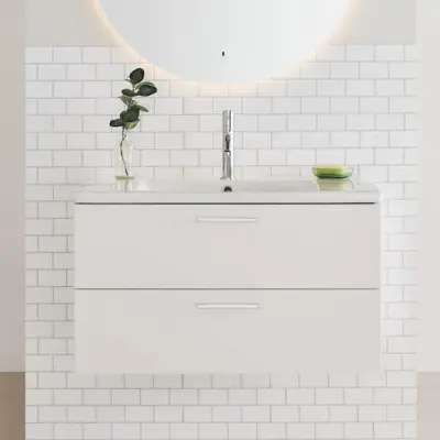 Tvättställsskåp Noro Neo med Tvättställ