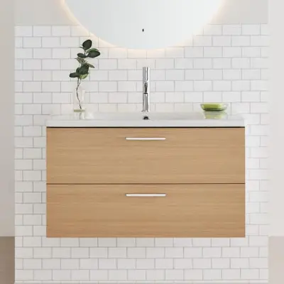 Tvättställsskåp Noro Neo med Tvättställ