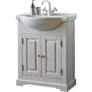 Tvättställsskåp Romantic 65 cm - Vit