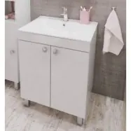 Tvättställsskåp Sorento, med tvättställ - Tvättställsskåp &amp; kommoder, Badrumsmöbler