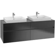 Tvättställsskåp Villeroy &amp; Boch Collaro 160 cm med 4 Lådor för Ovanpåliggande Tvättställ