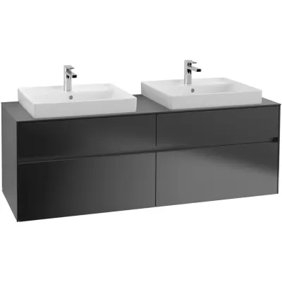 Tvättställsskåp Villeroy & Boch Collaro 160 cm med 4 Lådor för Ovanpåliggande Tvättställ